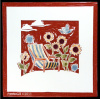 Beach Chair and Sunflowers