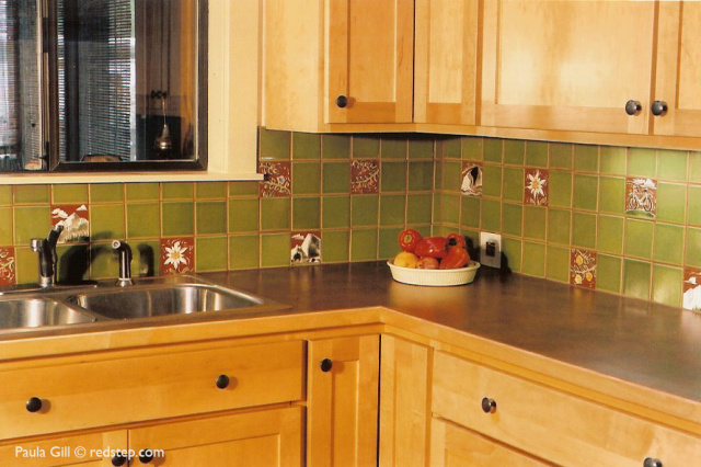 Ski cabin kitchen